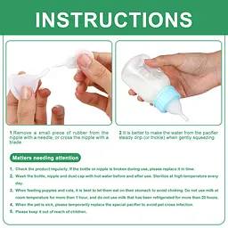 Набір для годування цуценят і кошенят Pet Nursing Bottle Kit - мініатюра 6