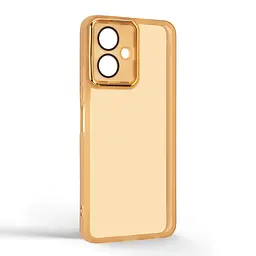 Защитный чехол для Infinix Smart 10 4G, Shade, золотой, TPU+PC, матовый, защита всего корпуса, панель-накладка, противоударный, с высокими бортами, амортизирует удары при падениях, ArmorStandart (ARM87956) - мініатюра 2