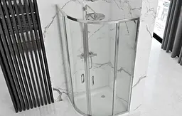 Душова кабіна Rea Look chrom 80x80 REA-K7904, Хром, Універсальна - мініатюра 5