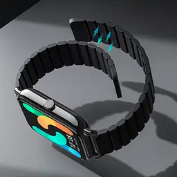 Смарт-годинник Haylou RS4 Plus LS11 Magnetic Strap Black [109978] - мініатюра 3