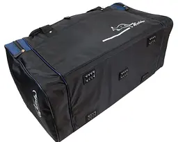 Дорожня сумка Wallaby 430-2 60L Чорна із синім - мініатюра 5
