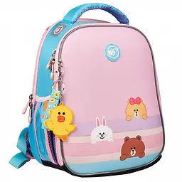 Рюкзак шкільний каркасний Yes H-100 Line Friends (5056574425287)