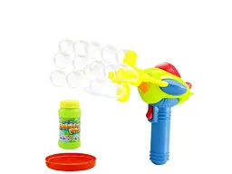 Набір для бульбашок BUBBLE FUN на батарейках "Літачок" (19x8x24,7см)
