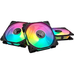 Комплект вентиляторів ASUS TUF Gaming 120мм TR120 ARGB Triple Pack Black (90DA0090-B09020)
