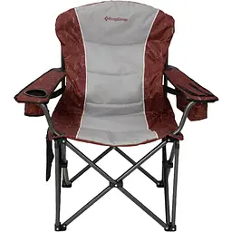 Складаний стілець KingCamp Juniper C10 Red/Grey [2248.65.54] [145937] - мініатюра 2