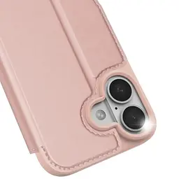 Чохол-книжка Dux Ducis з кишенею для візиток для Apple iPhone 17 (6.3) Rose Gold - мініатюра 4