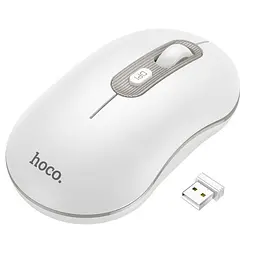 Комп'ютерна Миша HOCO GM21 Platinum 2.4G business wireless mouse Біла - мініатюра 3
