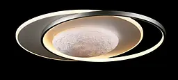 Сучасна стельова LED-люстра Splendid Ray L2907/580/2+1 LED (WHITE+GREY) - білий/сірий, 144 Вт, діаметр 58 см, від 14 до 20 м² - мініатюра 4