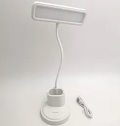 LED-лампа настільна акумуляторна гнучка сенсорна світлодіодна з підставкою для телефону тепле, нейтральне та холодне світло WinBoss 1309 - мініатюра 8