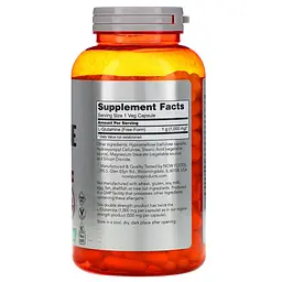 L-глютамін Now Foods L-Glutamine Sports 1000 мг 240 вег капсул - мініатюра 2