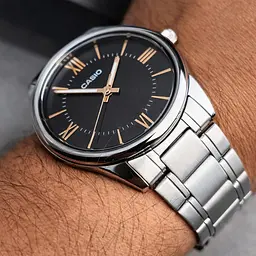 Чоловічий годинник Casio MTP-V005D-1B5 Сріблястий ( AT1141-0038 ) - мініатюра 2