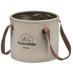 Відро для води Naturehike NH20SJ040 10 л Світло-коричневий (1047-6927595764619)