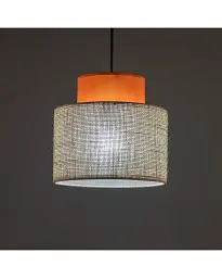 Підвісний світильник, люстра Tk Lighting 3255 Duo Juta E27 1x15W IP20 Бежевий - мініатюра 2