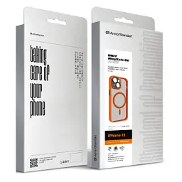 Чохол до мобільного телефона Armorstandart Unit MagSafe SE Apple iPhone 13 Orange Black (ARM75377) - мініатюра 2