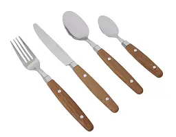 Набір столових приборів Gimex Cutlery Nature 16 Pieces 4 Person Wood (6960904) (DAS302016)
