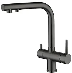 Змішувач для кухні KOER KB-72001-07 із підключенням до фільтру KR3393 - мініатюра 1