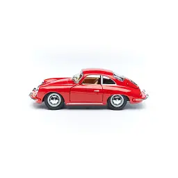 Автомодель - PORSCHE 356B (1961) (асорті слонова кістка, червоний, 1:24) - мініатюра 5
