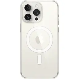 Чохол Clear Case with MagSafe для Apple iPhone 15 Pro Max Transparent AA [92693] - мініатюра 4
