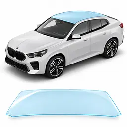 Антигравійна захисна бронеплівка за лекалами для BMW X2 U10 2023- зона даху