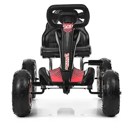 Карт педальний Bambi kart M 4036-2 надувні колеса Чорний - мініатюра 2