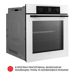Духова шафа електрична Weilor FPO6F8WT - мініатюра 8