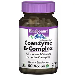 Коензим В-Комплекса Bluebonnet Nutrition Cellular Active 50 гелевих капсул