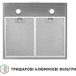 Витяжка пласка Perfelli PL 5002 I LED - мініатюра 5