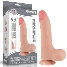 Фалоімітатор - Sliding-Skin Dual Layer Dong 8.5" Flesh #2