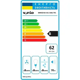 Витяжка похила Ventolux Mirror 60 IVG (1000) TRC - мініатюра 7
