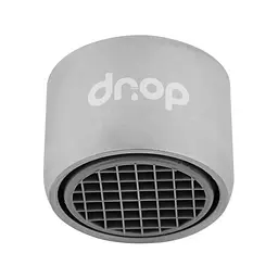 Водозберігаючий аератор Drop CL22-MT для змішувача - Економія 58%, внутрішня F 22 мм, матовий хром