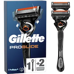 Станок для гоління чоловічий Gillette Fusion5 ProGlide Flexball з 2 змінними картриджами