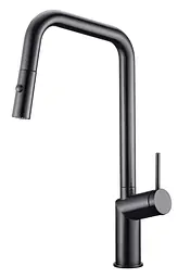 Змішувач для кухні Imex Bonn PVD Black Gun Metal GCE024/BGM, Графит