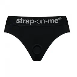 Трусики для страпона Strap-On-Me Heroine Harness M чорний - мініатюра 2