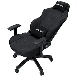 Крісло ігрове Anda Seat Luna Size L Dark Gray Fabric (AD18-44-GB-F) - мініатюра 2