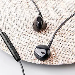 Дротові навушники Baseus H06 with mic Encok, 3.5mm, 1.2m, (NGH06-01) black - мініатюра 7