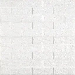 Самоклеюча 3D панель Sticker Wall під білу цеглу в рулоні 19600x700x3мм R001-3-20 SW-00001392 - мініатюра 2