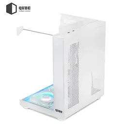 Корпус QUBE AQUARIUM ARGB WHITE (AQUARIUM_GWNU3) - мініатюра 13