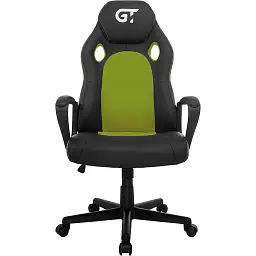 Геймерське крісло GT Racer чорне із зеленим (X-2640 Black/Green)