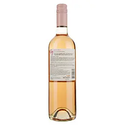 Вино G7 Merlot Rose, рожеве, напівсухе, 12,5%, 0,75 л (8000009377850) - мініатюра 2