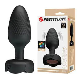 Анальна пробка - Pretty Love Varian Black - мініатюра 1