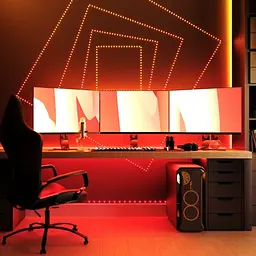 Twinkly Гірлянда Smart LED Twinkly Dots Lights RGB 400 IP44 20м кабель чорний - мініатюра 7