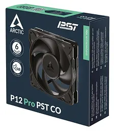 Вентилятор Arctic P12 Pro PST CO Чорний (ACFAN00312A) - мініатюра 5