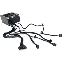 Блок живлення GameMax GM-500-80+ APFC [93748] - мініатюра 4