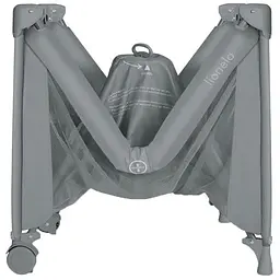 Дитяче ліжечко-манеж Lionelo Amelie Grey Concrete (LO-AMELIE GREY CONCRETE) - мініатюра 7