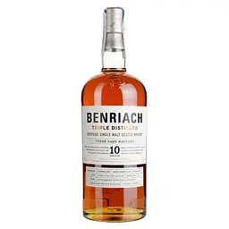 Віскі BenRiach Triple Distilled 10 Years Old 43% 1 л в подарунковій упаковці - мініатюра 2