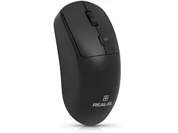 Миша REAL-EL RM-317W Black (EL123200052) - мініатюра 3