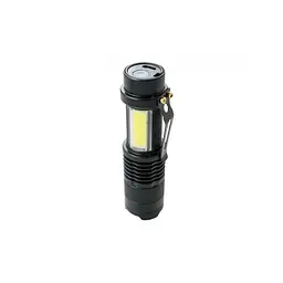 Ручний акумуляторний ліхтарик BL POLICE 525 Q5 з бічним COB світлодіодом 99000W 300 Lumen USB - мініатюра 2