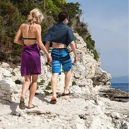 Рушник Lifeventure Recycled Soft Fibre Trek L Сірий - мініатюра 5