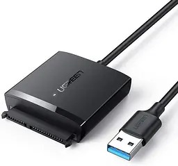 Адаптер Ugreen CM257 USB 3.0 A To 3.5''/2.5" SATA Adapter Cable Black (60561)