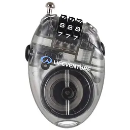 Замок Lifeventure Mini Cable Lock Сірий - мініатюра 5